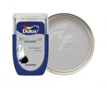 Dulux Easycare Bathroom Paint - Chic Shadow Tester Pot - 30m £2.00