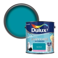 Homebase Dulux Dulux Easycare Bathroom Teal Touch Soft Sheen Paint - 2.5L