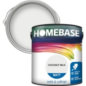 Homebase Paint Homebase Matt Paint - Coconut Milk 2.5L