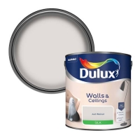 Homebase Dulux Dulux Just Walnut - Silk Emulsion Paint - 2.5L