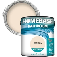 Homebase Homebase Paint Homebase Bathroom Mid Sheen Paint - Magnolia 2.5L