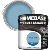 Homebase Homebase Paint Homebase Tough & Durable Matt Paint - Ocean Calm 2.5L