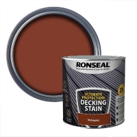 Homebase Water Based Ronseal Ultimate Protection Decking Stain Rich Mahogany - 2.