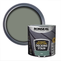 Homebase Water Based Ronseal Ultimate Protection Decking Stain Sage 2.5L