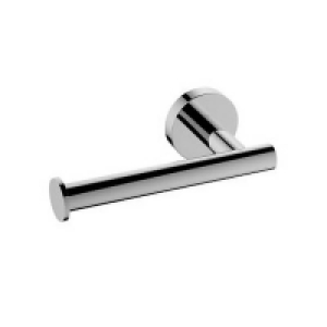 Homebase Brass Aero Single Toilet Roll Holder In Chrome