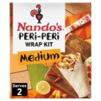 Morrisons  NandoS Peri-Peri Wrap Kit Medium 261G