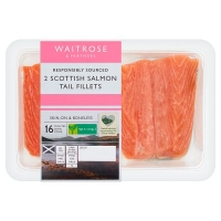 Waitrose  Waitrose 2 Scottish Salmon Tail Fillets