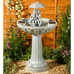 RobertDyas  Smart Garden Solar Umbrella Fountain