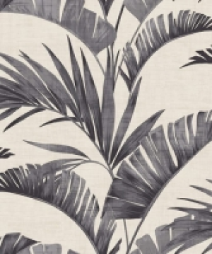 Wickes  Arthouse Banana Palm Charcoal Wallpaper 10.05m x 53cm