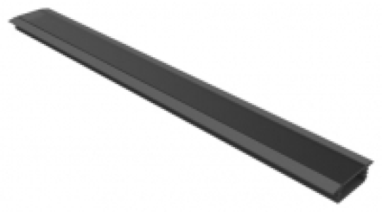 Mackay Black Recessed Profile for Flexible Strip Lighting -