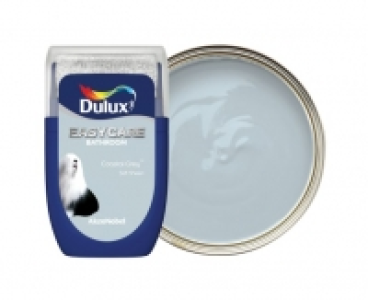 Dulux Easycare Bathroom Paint - Coastal Grey Tester Pot - 30