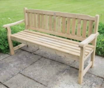 Wickes  Forest Garden Rosedene Bench - 1.5m