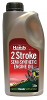 Wickes  The Handy 2 Stroke Semi-Synthetic Engine Oil - 1L