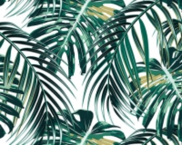 ohpopsi Tropical Palm Leaves Wall Mural - XL 3.5m (W) x 2.8m