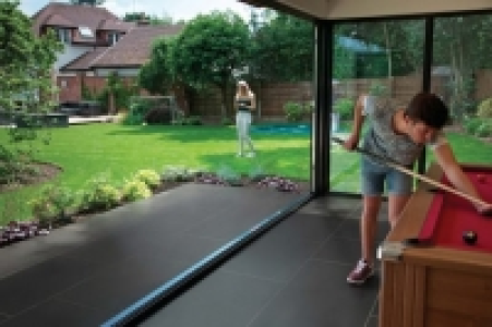 Marshalls Symphony Smooth Dark Porcelain Paving Slab - Sampl