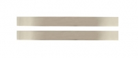 Wickes  Wickes Chunky Square Door Handle - Brushed Nickel Finish 224