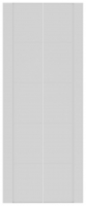 Wickes  Wickes Thame Ladder White Primed Bi-Fold Solid Core Door - 1