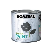 Homebase Water Based Ronseal Garden Paint Charcoal Grey - 250ml