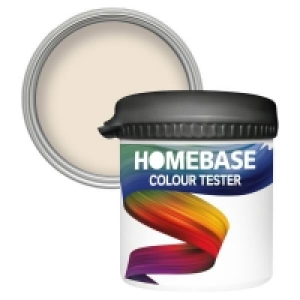 Homebase Paint Homebase Matt Colour Paint Tester - Biscuit 90ml
