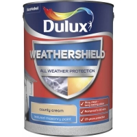 Homebase Weathershield Dulux Weathershield All Weather Textured Masonry Paint - Cou