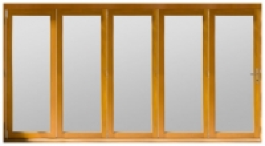 Jeld-Wen Kinsley Finished Solid Hardwood Patio Bifold Door S