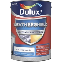 Homebase Weathershield Dulux Weathershield All Weather Textured Masonry Paint - Pur