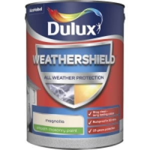 Homebase Weathershield Dulux Weathershield All Weather Smooth Masonry Paint - Magno