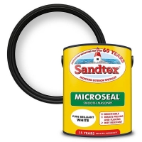 Homebase Sandtex Sandtex Ultra Smooth Masonry Paint - Pure Brilliant White - 