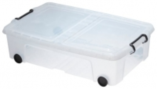 Wickes  Smart Storemaster Underbed Storage Box with Lid & Wheels - 3