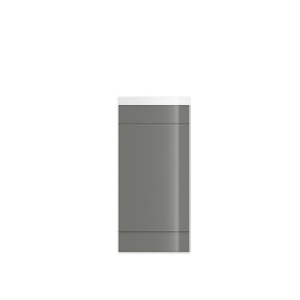 House Beautiful Ele-ment(s) Gloss Grey Floorstanding Cloakro £200.00