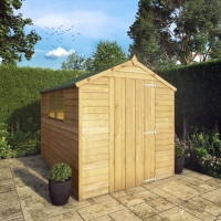 Wickes  Mercia 8 x 6ft Overlap Apex Timber Shed
