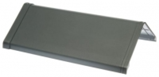 Wickes  Envirotile Grey Main Ridge Cap - 475 x 300 x 6mm