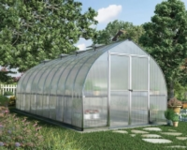 Palram Canopia 8 x 20ft Bella Extra Long Aluminium Bell Shap