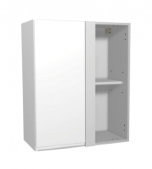 Wickes  Wickes Madison White Gloss Handleless Corner Wall Unit - 600