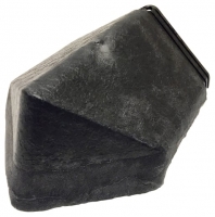 Wickes  Envirotile Plastic Lightweight Anthracite Hip End Cap - 425 