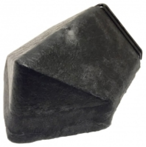 Envirotile Plastic Lightweight Anthracite Hip End Cap - 425