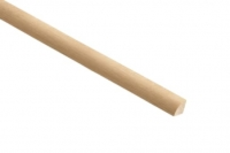 Wickes White Oak Quadrant Moulding - 12mm x 12mm x 2.4m