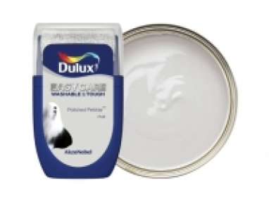 Dulux Easycare Washable & Tough Paint - Polished Pebble Test