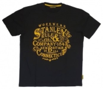 Stanley Retro Print T-shirt Black - Size M £5.00