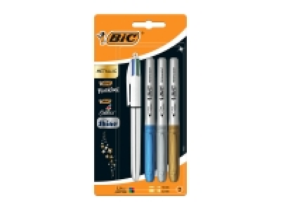BIC Pastel / Metallic Pen Set