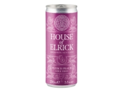 Plum < Peach Gin < Tonic, 5.5%