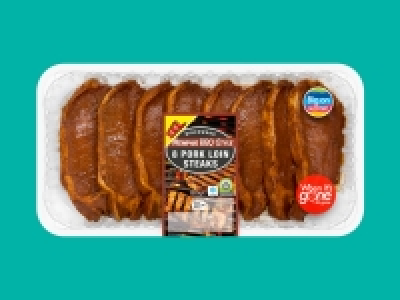 Birchwood 8 Memphis BBQ Style Pork Loin Steaks £5.29