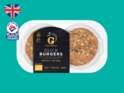 Gressingham Hoisin British Duck Burgers £2.89