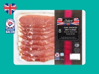 Lidl  Deluxe 8 Dry-Cured British Back Bacon Rashers