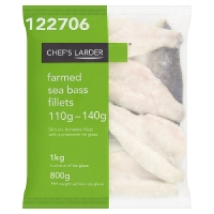 CL Frozen Sea Bass Fillets &pound;11.99