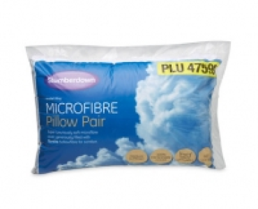 Microfibre Pillow Pair