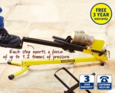 Foot Operated Log Splitter