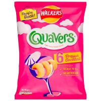 BMStores  Walkers Quavers 6pk - Prawn Cocktail