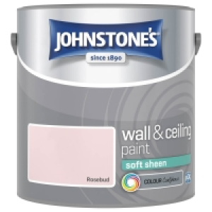 Johnstones Paint Soft Sheen Emulsion - Rosebud 2.5L £10.00