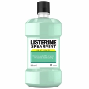 Listerine Spearmint Mouthwash 600ml